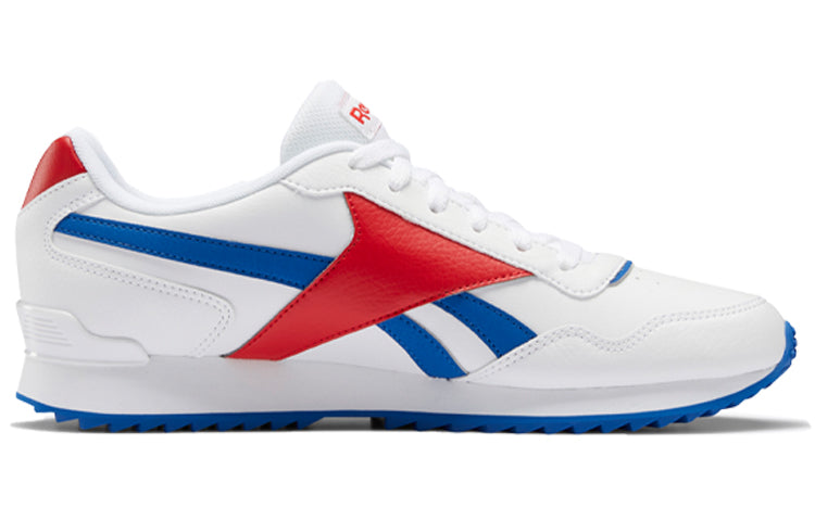 Reebok Royal Glide Ripple Clip Running Shoes 'White Blue Red' FW0853