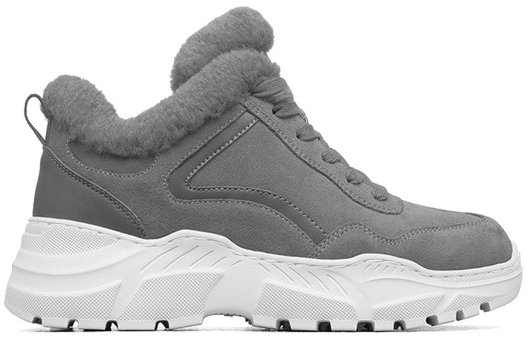 (WMNS) Skechers Street 'Grey' 155180-GRY