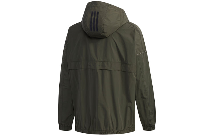adidas M S2S WV CL JKT hooded track Jacket Brown ED1930
