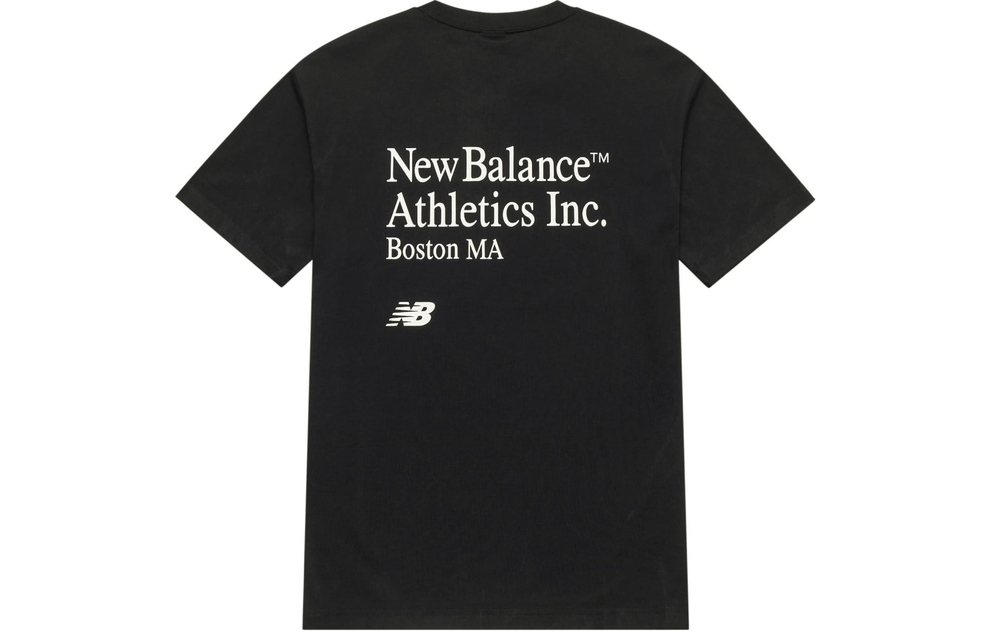 New Balance NB Athletics T-Shirt Asia Sizing 'Black' AMT42315-BK