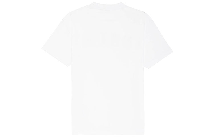 Men's PALM ANGELS Alphabet Printing Short Sleeve White PMAA001E20JER0070184