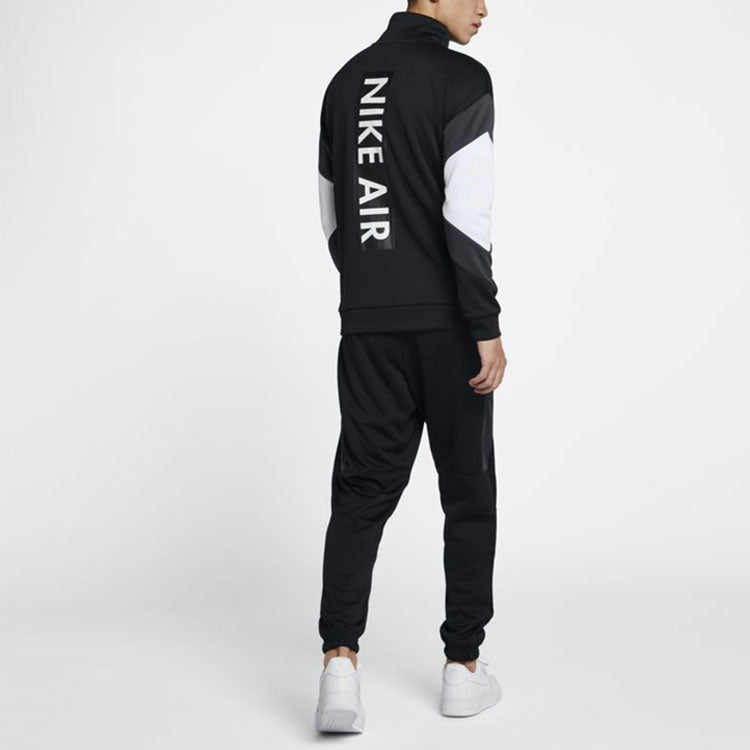 Nike Air Casual Sports Stand Collar Long Sleeves Jacket Black AJ5321-010