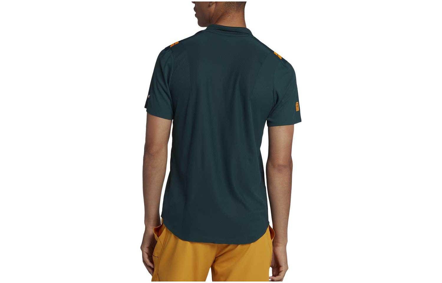 Nike Geometry Pattern Short Sleeve Polo Shirt Green 939084-303