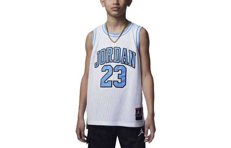 (GS) Air Jordan 23 Jersey 'Blue' 95A773-W1W