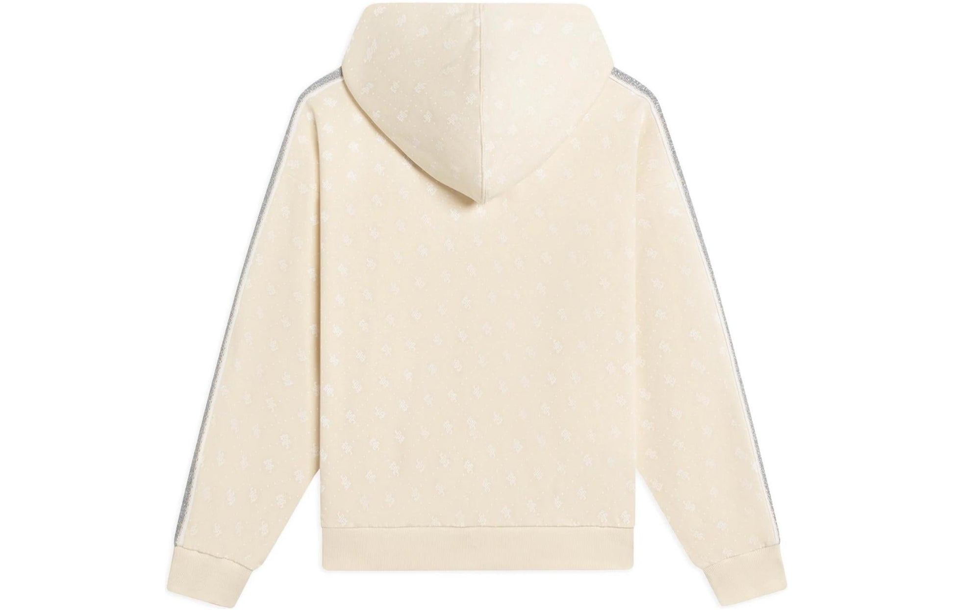 (WMNS) Li-Ning All-Over Print Hooded Jacket 'Beige' AWDS672-4