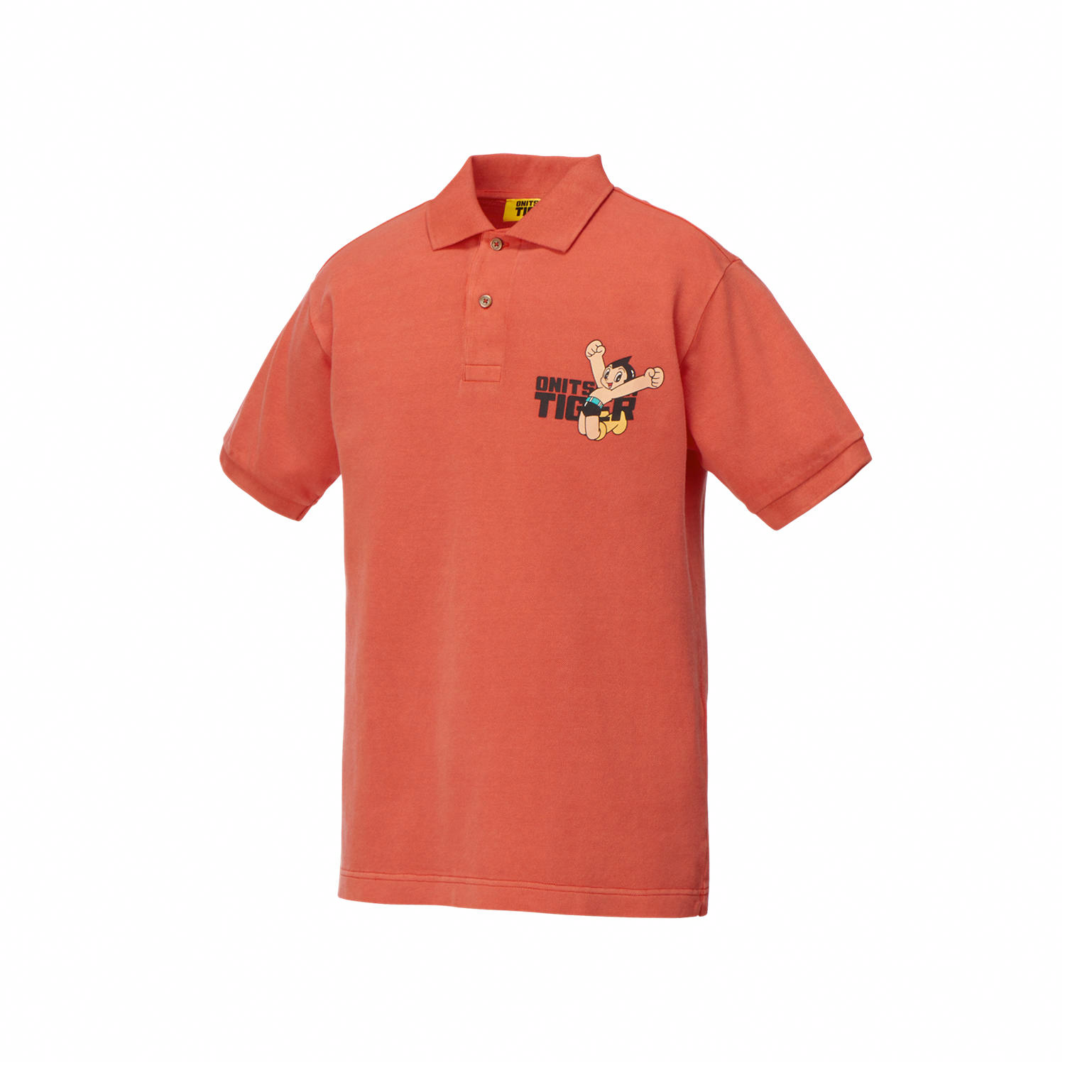 Onitsuka Tiger x Astro Boy Washed Polo Shirt 'Red' 2183B495-600