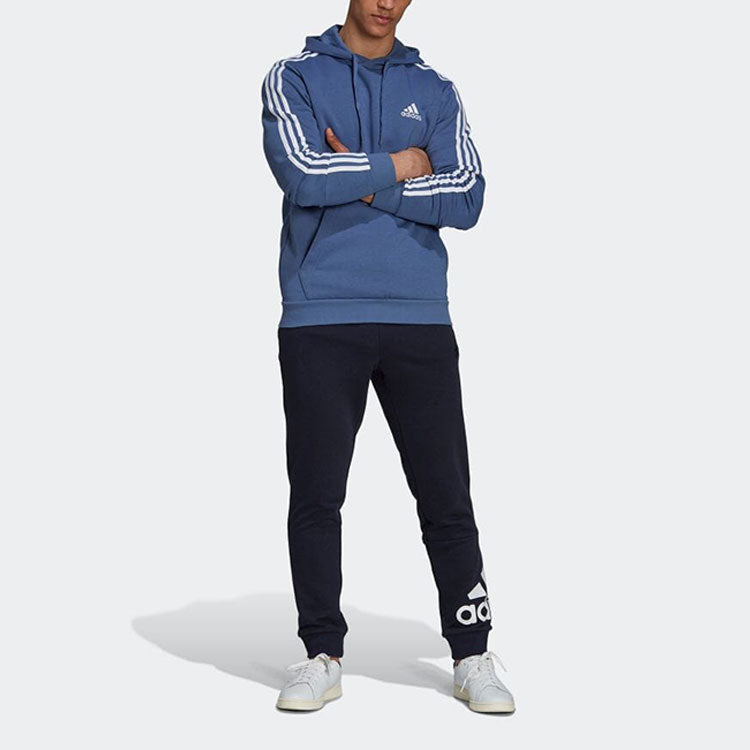 Men's adidas Logo Printing Sports Pants/Trousers/Joggers Japanese Version Black GK8979