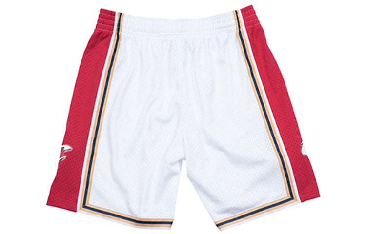 Mitchell & Ness NBA Swingman Shorts Cleveland Cavaliers Home 2003-04 'White Red' SMSHGS18225-CCAWHIT03