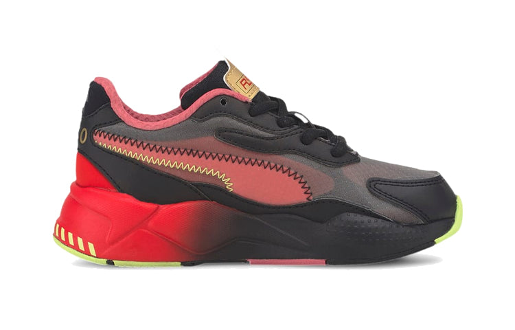 (PS) PUMA Sonic the Hedgehog x RS-X3 'Black High Risk Red' 374319-01