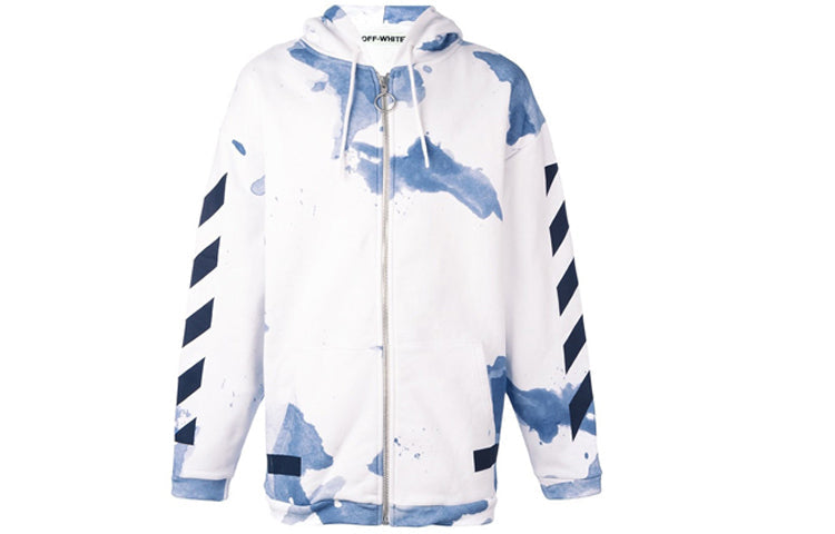 Men's Off-White Splash Ink White OMBB010F161990239932