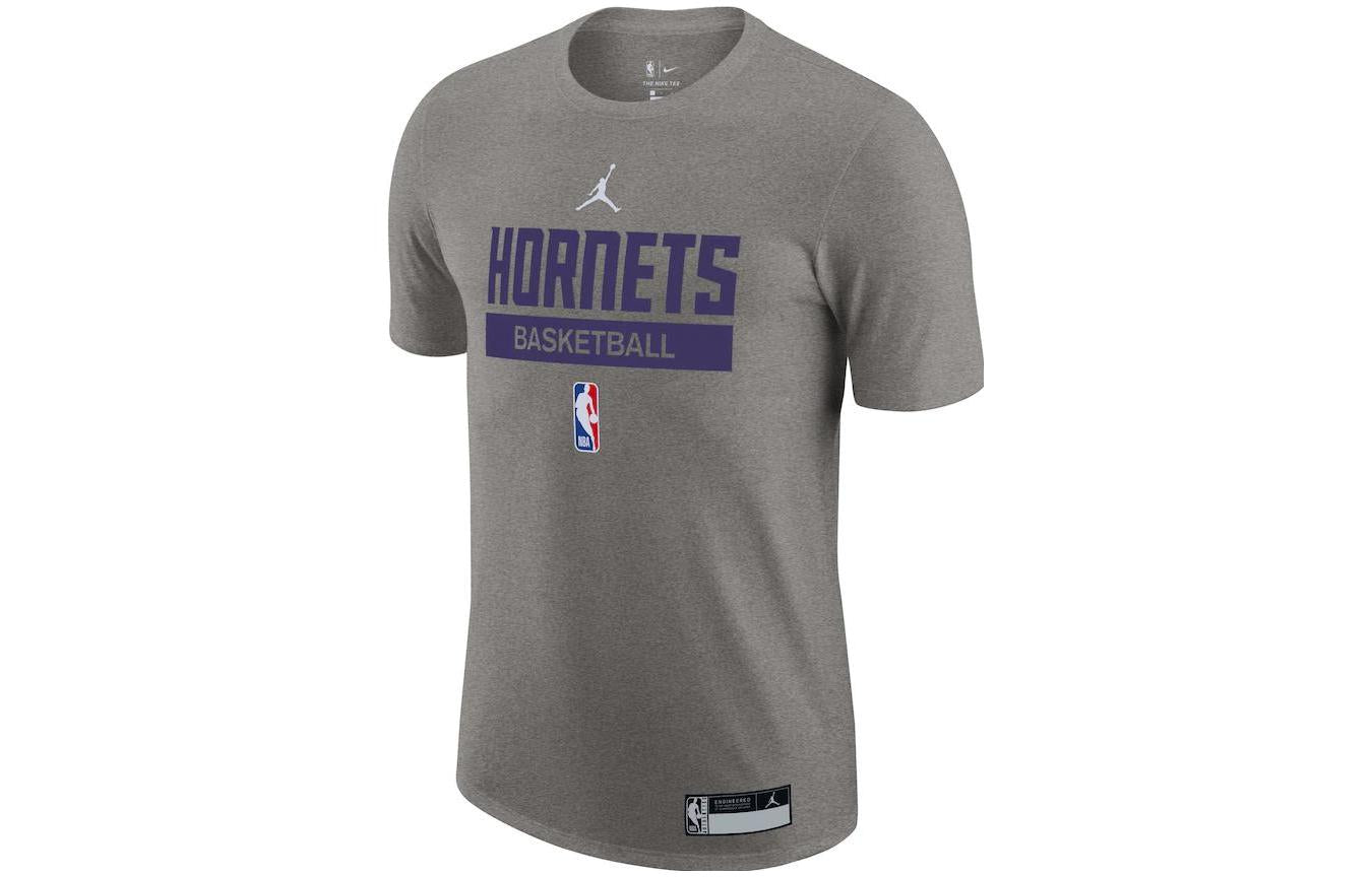 Air Jordan x NBA Charlotte Hornets T-Shirt 'Grey' DR6455-063