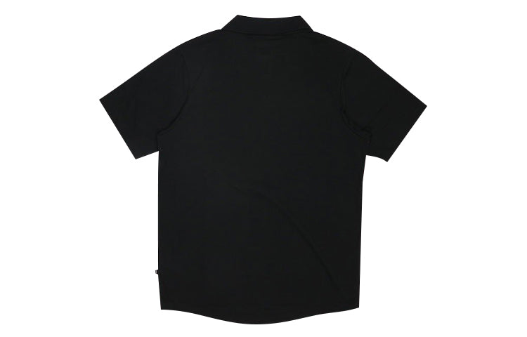 Nike SB Printing Pattern Skateboard Short Sleeve Polo Shirt Black BV1031-010