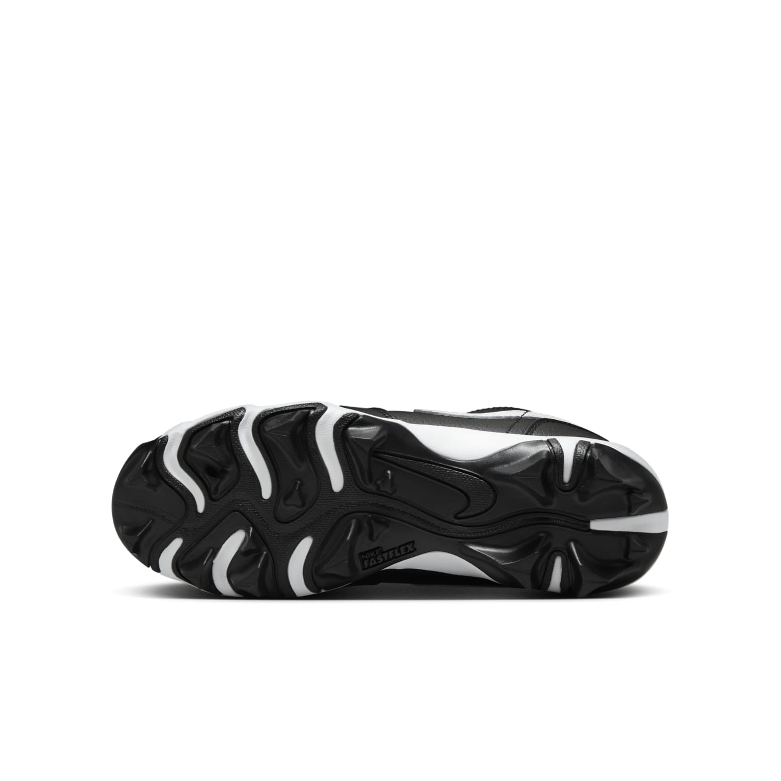 (GS) Air Jordan 1 Low Cleat 'Black White' HF6885-001