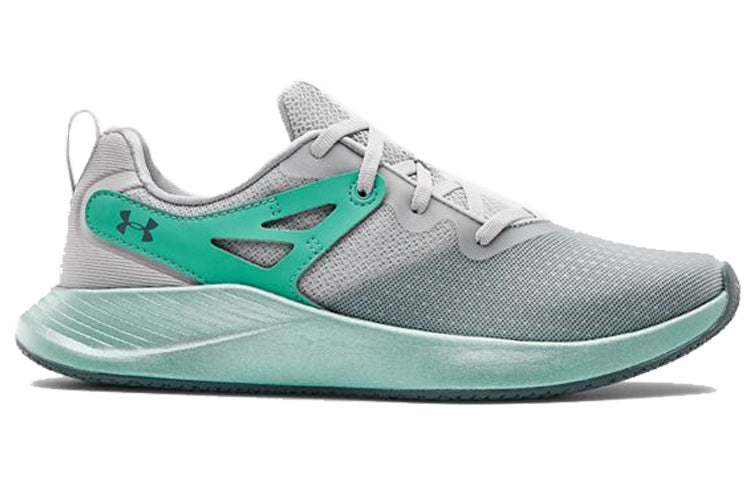 (WMNS) Under Armour Charged Breathe TR 2 'Halo Grey Radial Turquoise' 3022617-101