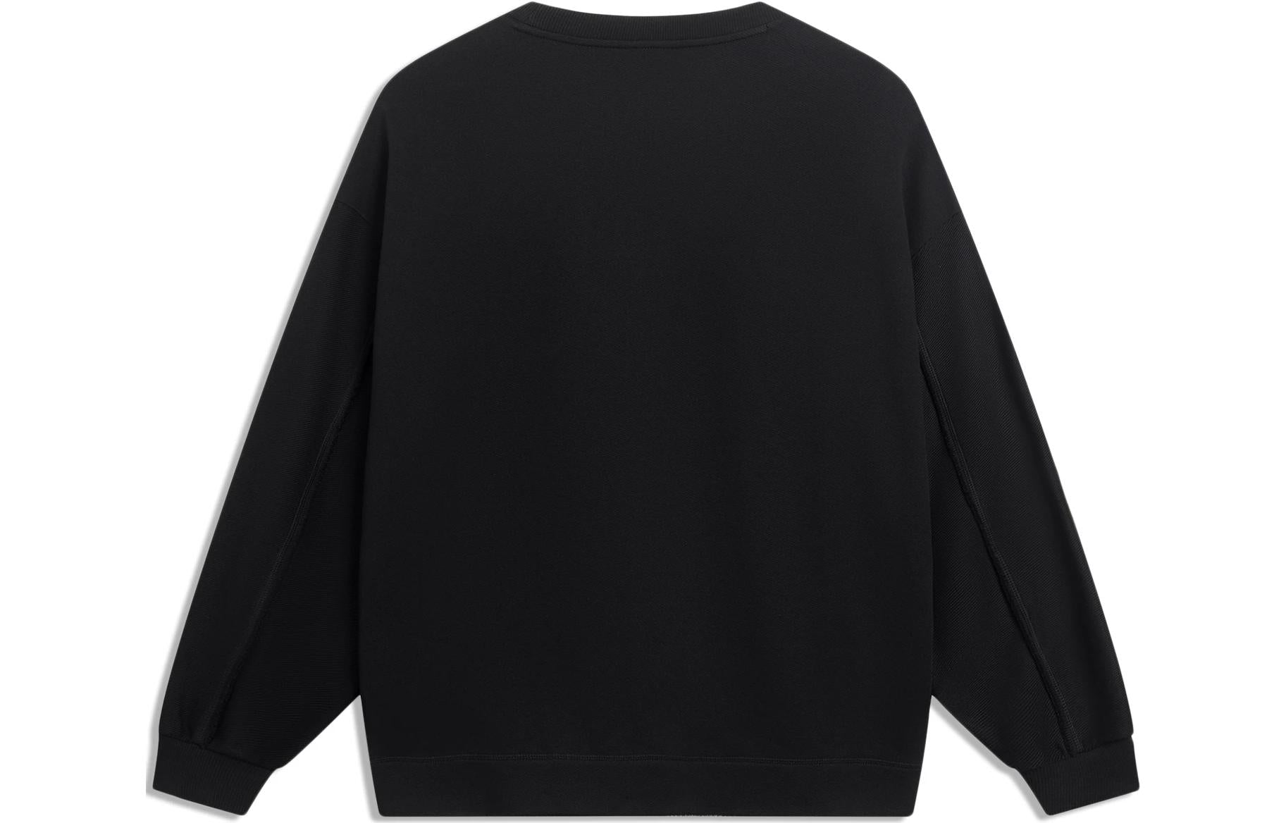Li-Ning Counterflow Graphic Sweatshirt 'Black' AWDT571-1