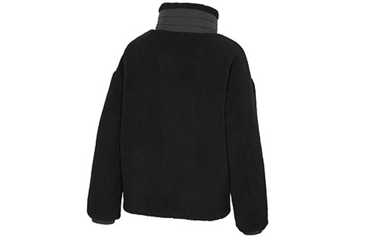 (WMNS) Skechers SKX Reversible Down Jacket 'Black Grey Purple' P421W003