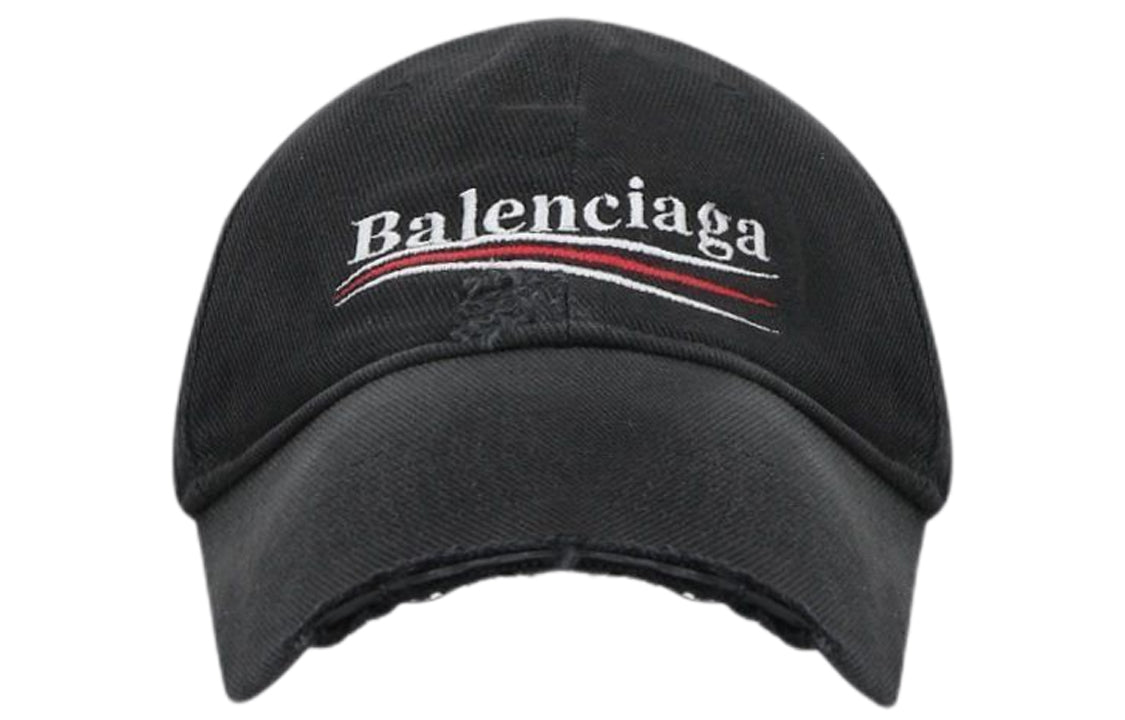 Balenciaga Political Campaign Destroyed Cap 'Black' 673320410B21077