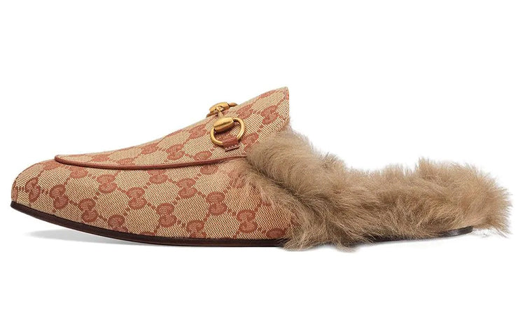 Gucci Princetown GG canvas slipper 428619-9Y9J0-8377