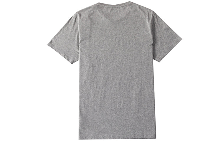 Men's Timberland Casual Round Neck Printing Short Sleeve Gray A1OA2052
