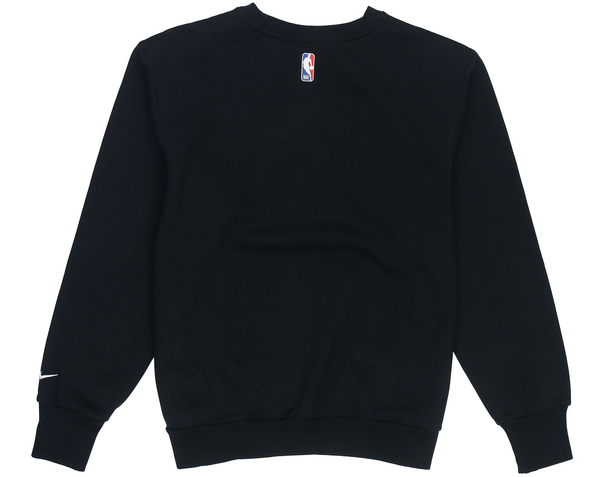 Nike MENS Letter Print Brooklyn Nets Crew-neck Black DD2961-010