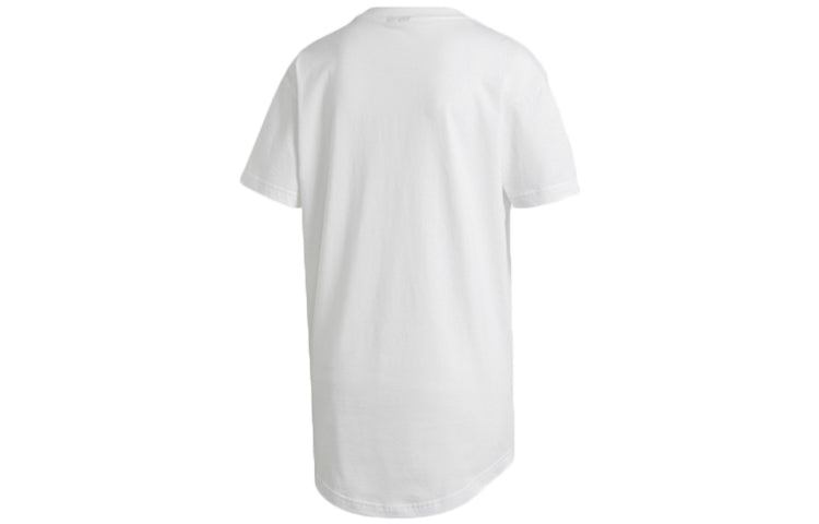 (WMNS) adidas White Must Haves Graphic Tee 'White Black' ED6173