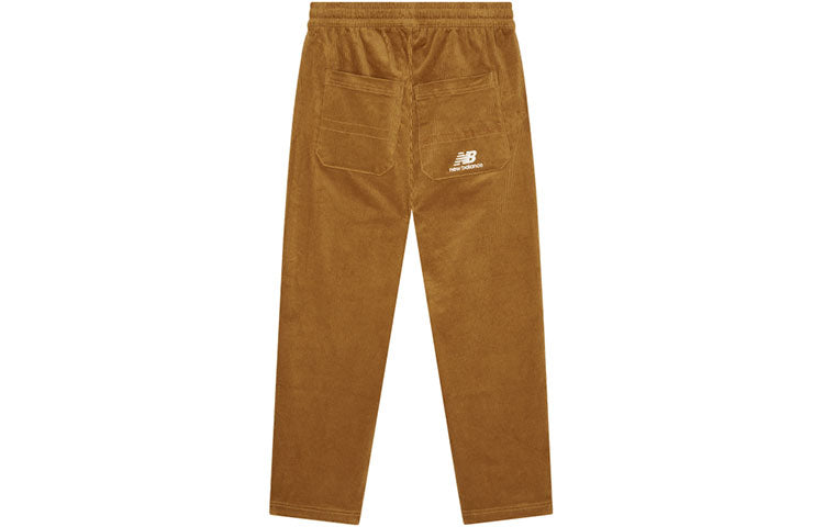 New Balance CNY Logo Cotton Pants Asia Sizing 'Tan' AMP21354-INC