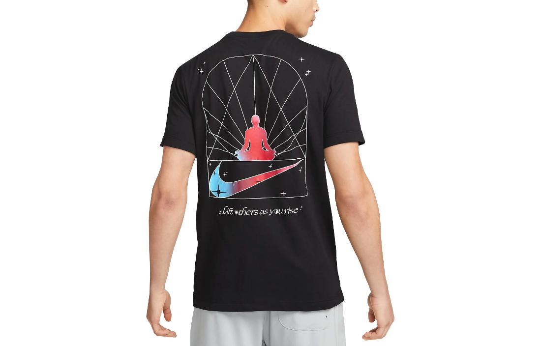 Nike Dri-FIT Yoga T-Shirt 'Black' DZ2650-010