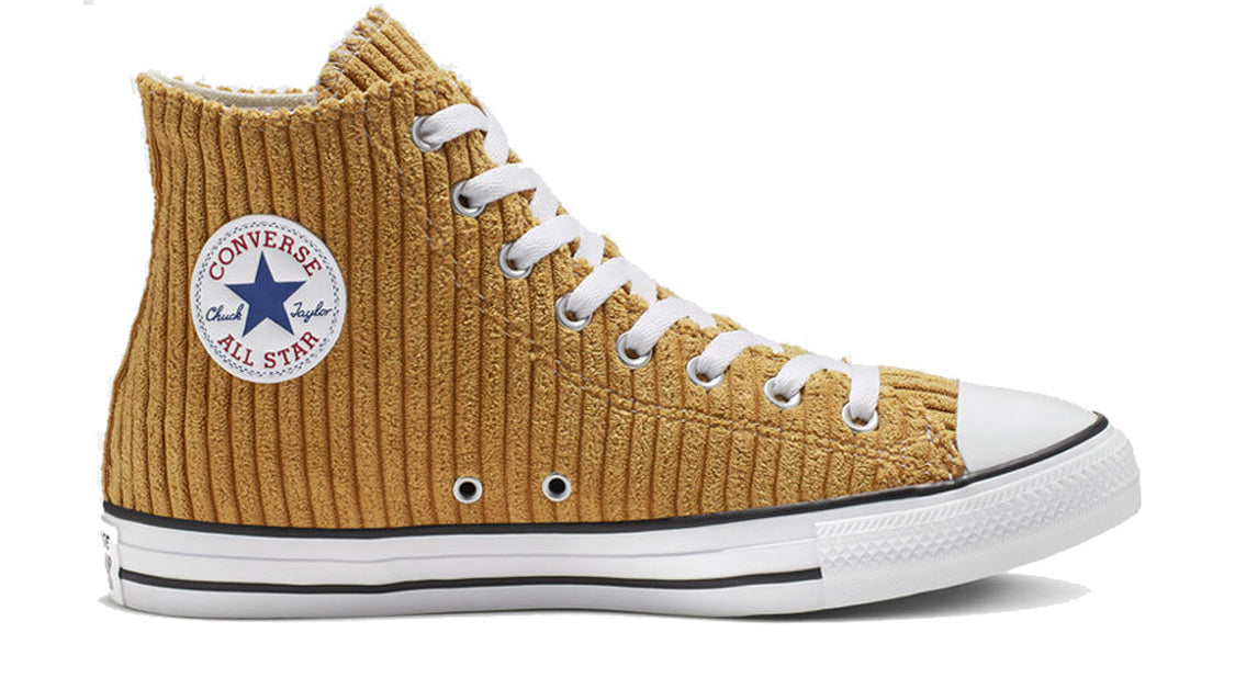 Converse Chuck Taylor All Star Wide Wale Cord High Top 'Yellow' 165147F