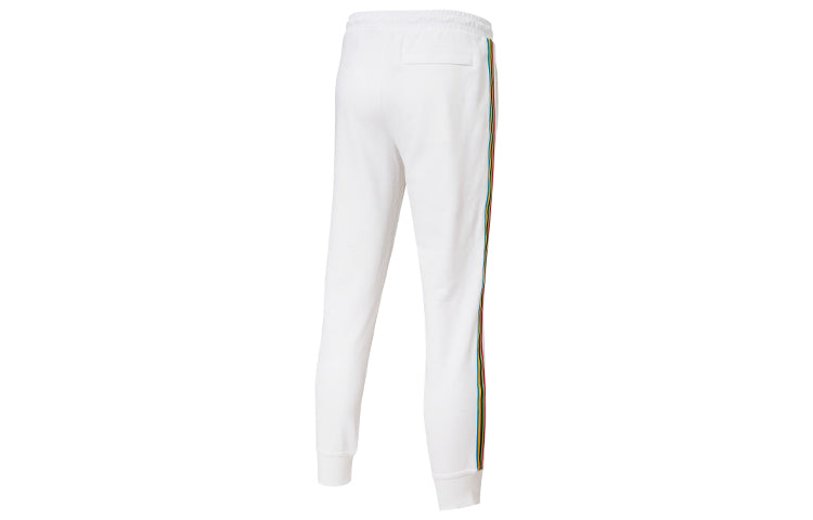 PUMA Track Pants 'White Red Green' 599290-02