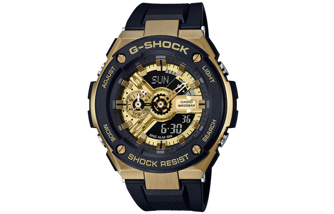 CASIO G-Shock G-Steel 'Black Gold' GST-400G-1A9