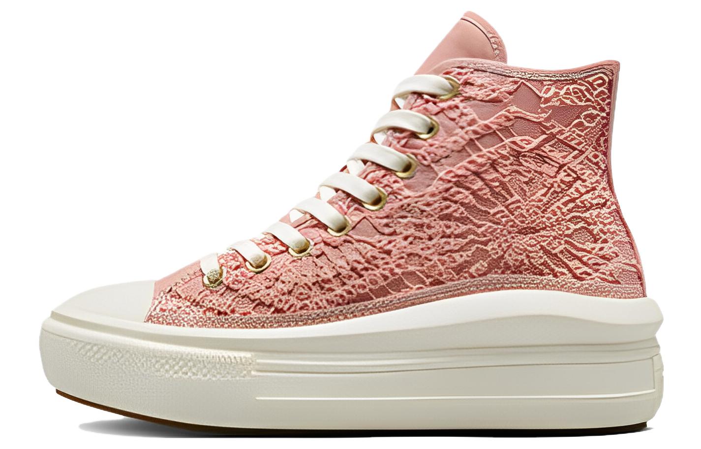 (WMNS) Converse Chuck Taylor All Star Move Platform High 'Daisy Cord' A03951C