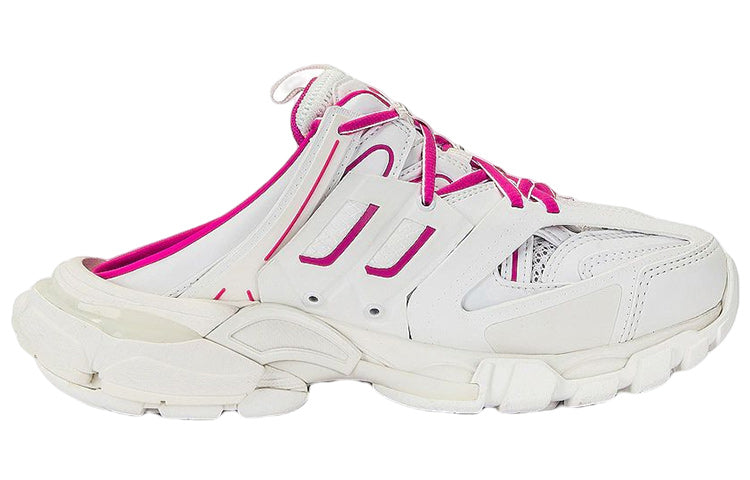 (WMNS) Balenciaga Track Mules 'White Pink' 653813W3CP69055