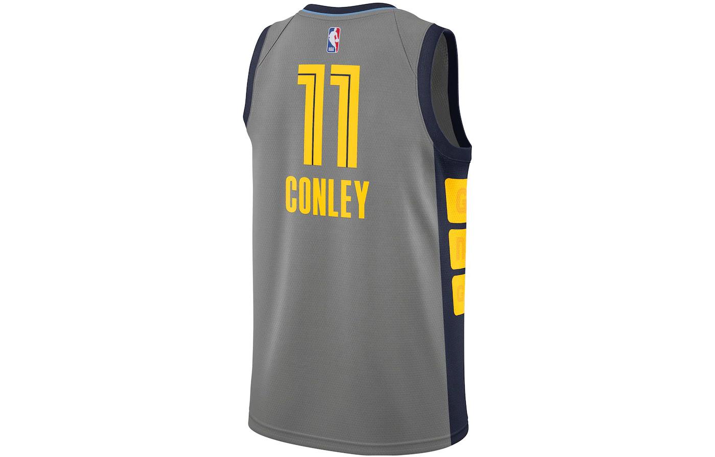 Nike x NBA Memphis Grizzlies Jerseys 'Mike Conley Jr 11' AJ4620-040