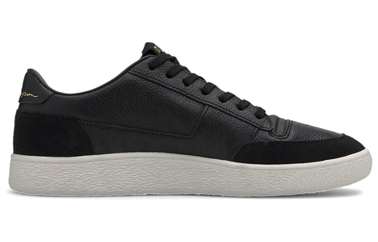 PUMA Ralph Sampson Mc Premium White/Gold/Black Low CasualBoard Shoes 374815-01