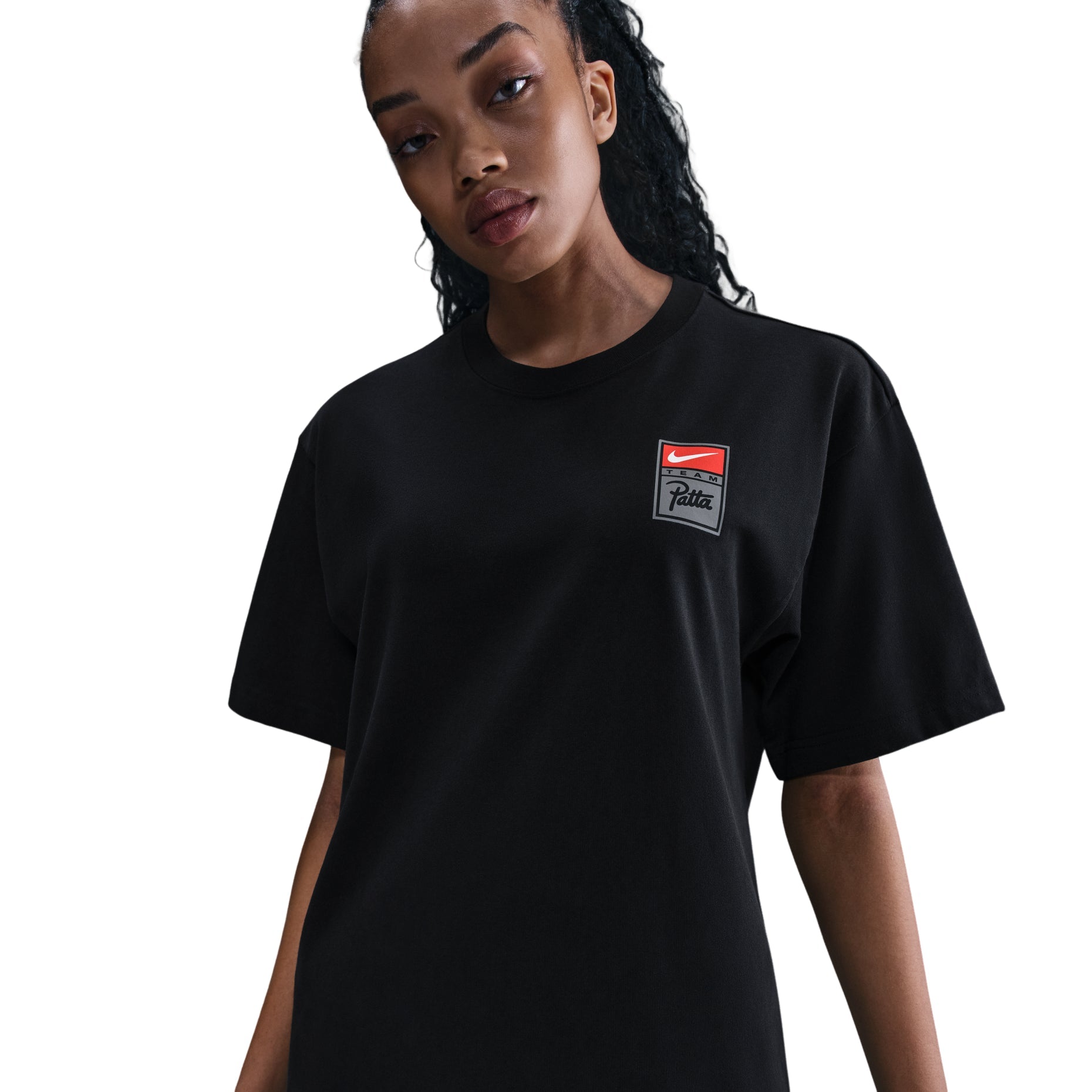 Nike x Patta T-Shirt Asia Sizing 'Black' HJ0742-010