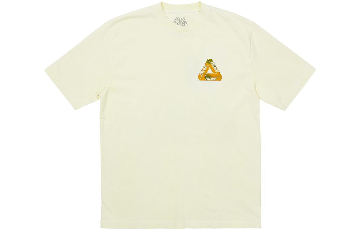 Palace SS23 Reacto Tri-ferg T-Shirt 'Yellow' P24ES034