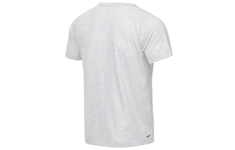 New Balance Heathertech Athletics T-Shirt Asia Sizing 'Grey' AMT11070-AG