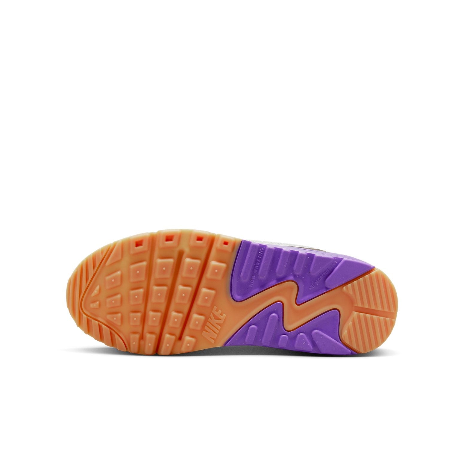 (GS) Nike Air Max 90 Leather 'White Action Grape' DV3607-103