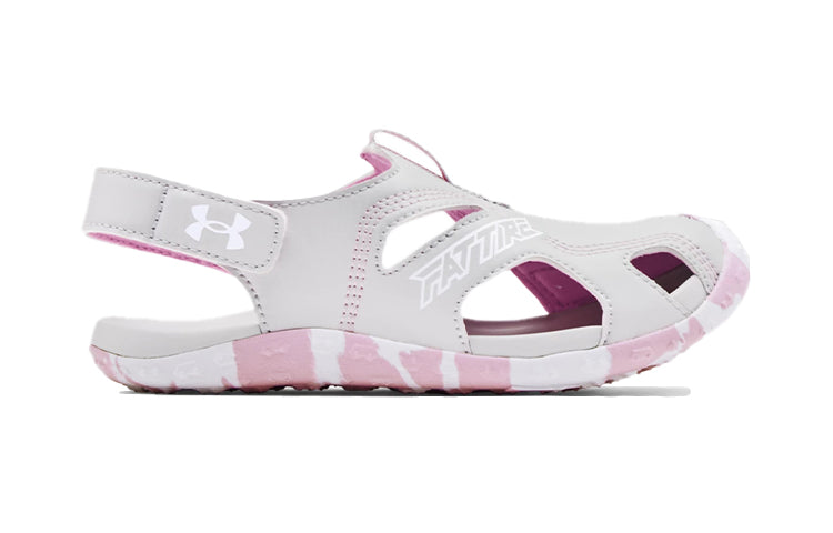 (PS) Under Armour Fat Tire Defender Sandal 'Pink Camo' 3023783-101