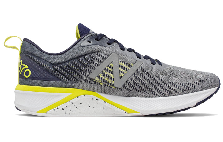 New Balance 870v5 Grey/Yellow/ M870GY5