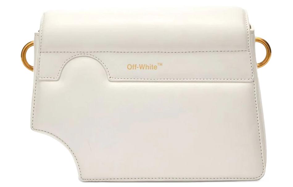 (WMNS) Off-White Burrow 24 Shoulder Bag 'White' OWNN043F22LEA0010100
