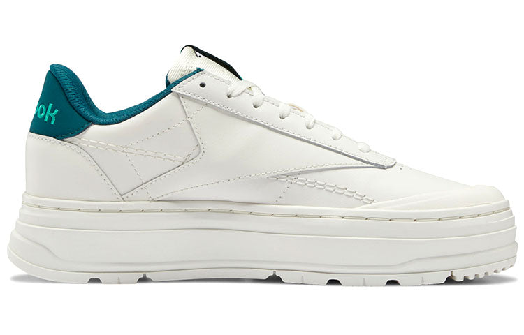 (WMNS) Reebok Club C Double Geo 'Chalk Future Teal' H67348