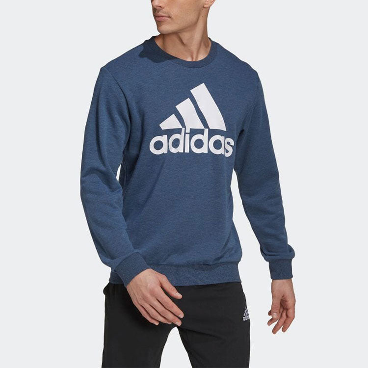 Men's adidas Logo Printing Pullover Sports Blue GM6962