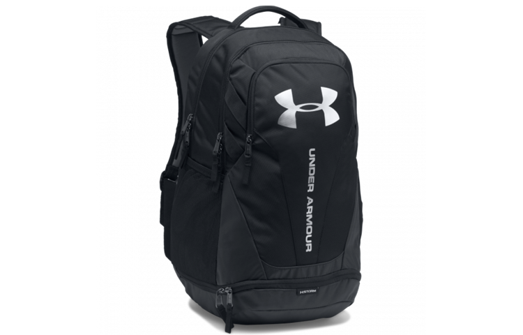 Under Armour Hustle 3.0 Backpack 'Black Silver' 1294720-001