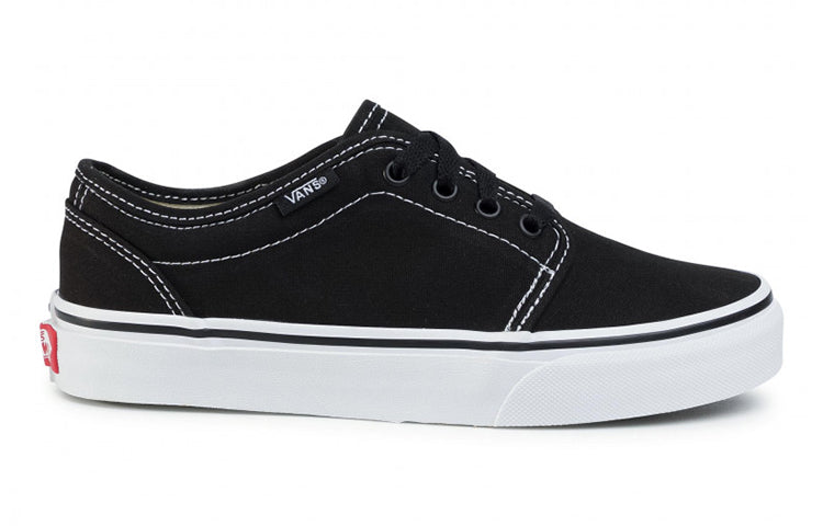 (GS) Vans 106 Vulcanized 'Black White' VN000VM96BT