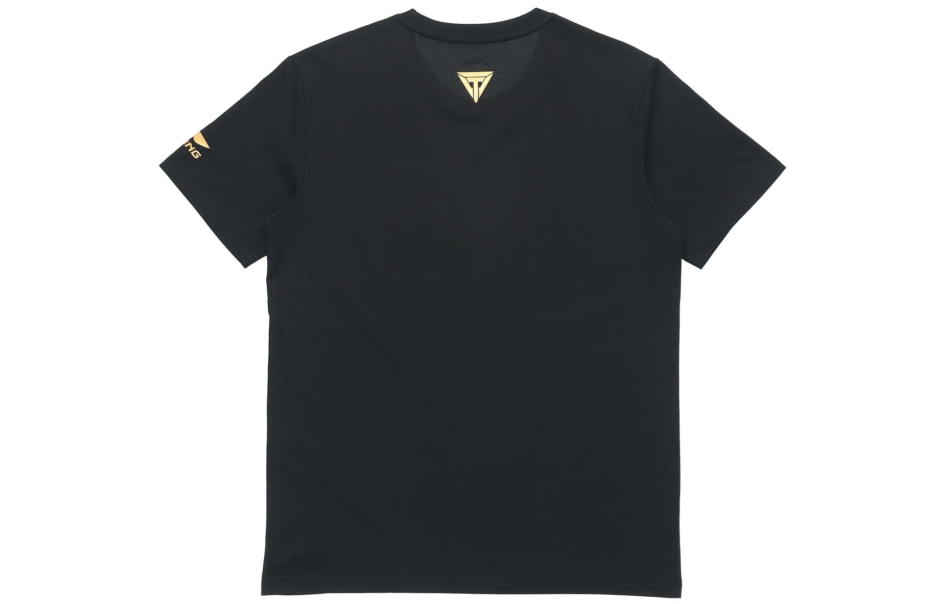Li-Ning Graphic T-shirt 'Black Gold' AHSR661-2