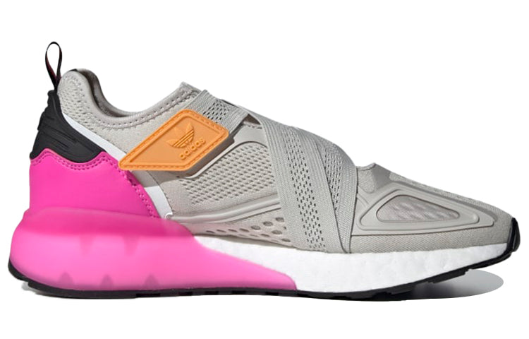 (WMNS) adidas originals ZX 2K Boost Lite Shoes Grey FX6296