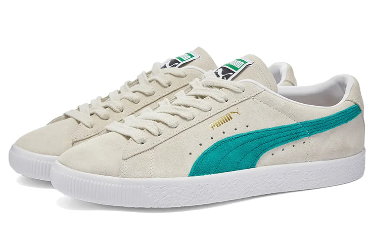 PUMA Suede VTG Low-Top Sneakers Grey/Green 374921-10