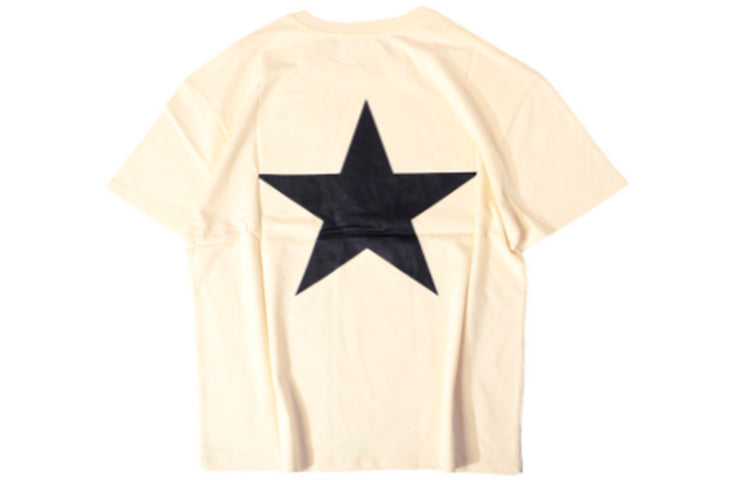Fear of God Essentials Small Alphabet Logo Short Sleeve Unisex Creamy White FOE191125250500066-CRM