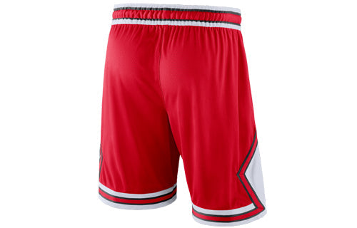 Nike Icon Edition Authentic Basketball Shorts AU Player Edition Chicago Bulls Couple Style Red 866373-657